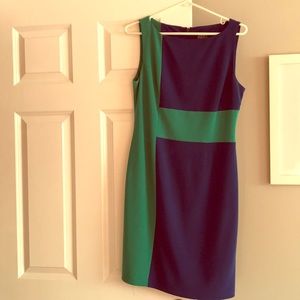 Adrianna Papell Color Block Dress